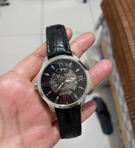 雷诺镂空机械表，八成新，天通苑半截塔村自提...