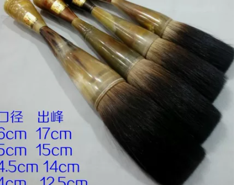 特大号斗笔抓笔超大毛笔狼羊兼毫熊毫抓笔特大...