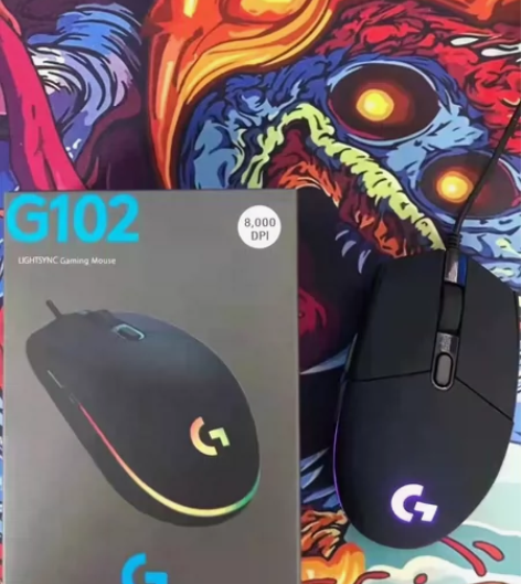 全新包邮未拆封罗技同款G102二代鼠标rg...