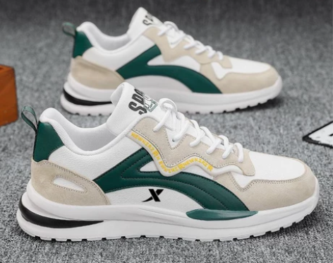 特步男鞋夏季透气网面鞋轻便运动休闲鞋202...