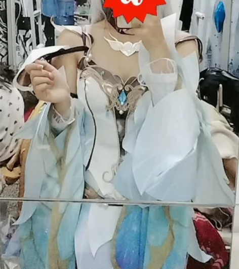 喵呜小铺金色仲夏夜M码 大全套包含假发鞋子...