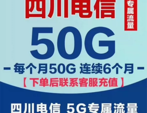 四川电信流量300GB中国电信流量充值 四...