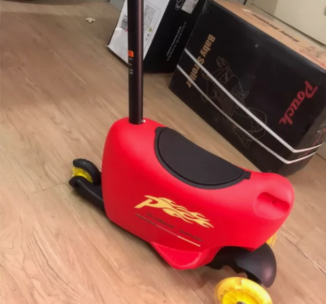 儿童多用车 全新 配件齐全,跟盒子上的图案...