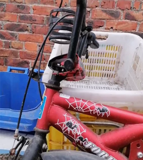 儿童小跑单车上海永久牌子的，有想要的联系我...