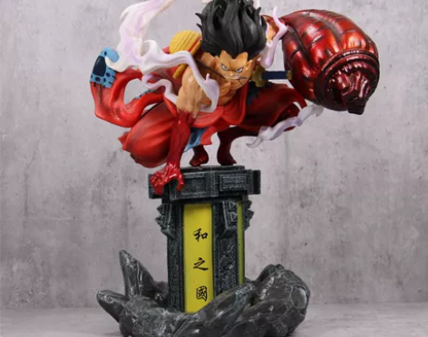 低价出手全新未拆封海贼王四档天瞳蛇人路飞和...