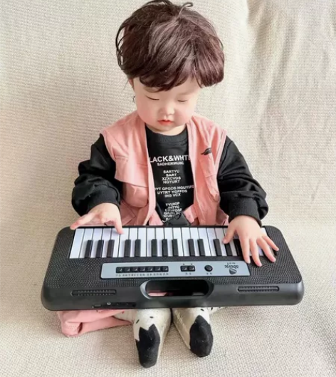 【低价处理】儿童37键电子琴男女孩玩具初学...