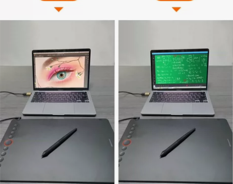 天敏i6数位板可连接手机手绘板电脑绘画板手...