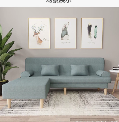 转让沙发小户型沙发处理出租房沙发床两用可折...