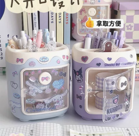 出 科幻 猪猪笔筒儿童女孩男孩可爱创意时尚...