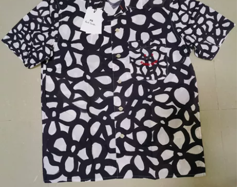 Paul Smith 大花朵 宽松休闲版型...