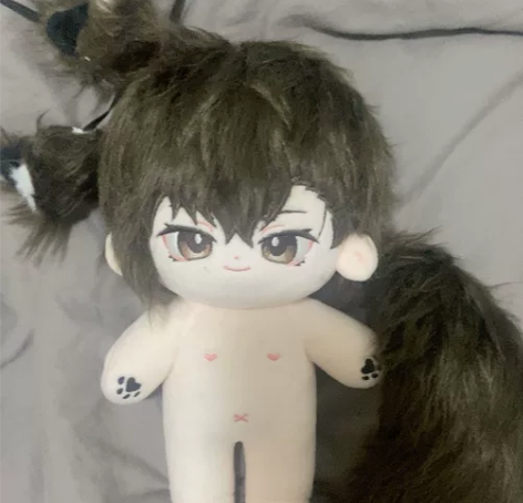 可直拍 出小狼宰有骨刚到只拆了包装有皮筋耳...