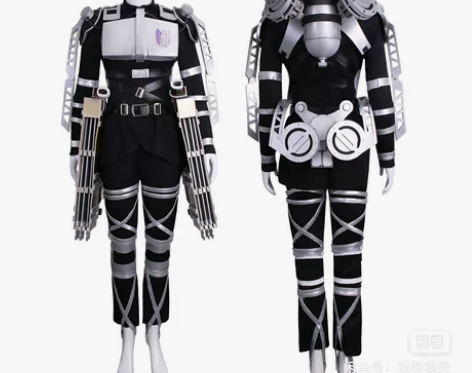 漫路人 进击的巨人最终季衣服L码 只有衣服...