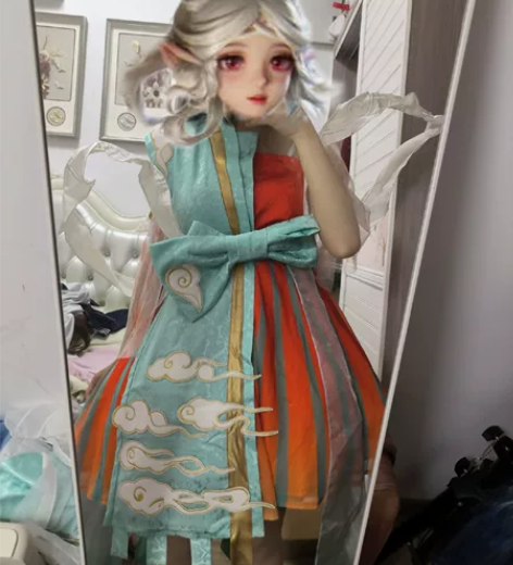 王者荣耀瑶遇见神鹿c服 初兽猫的 游场一次...