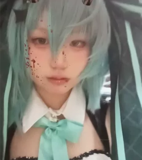 初音小浣熊 绝色漫家衣服 简单造型假发 鞋...