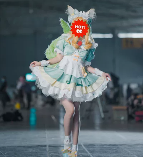 王者荣耀COS 妲己女仆星元COS大全套带...