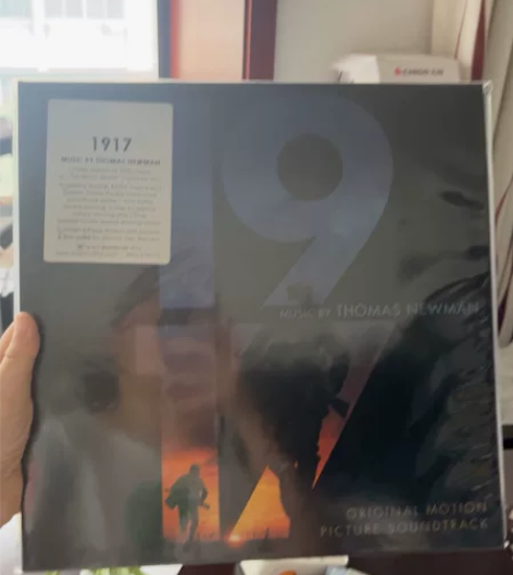 包邮出 1917电影原声黑胶lp 销量灰绿...