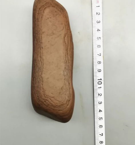 三峡奇石天然油泥石（镇纸），尺寸13X4X...