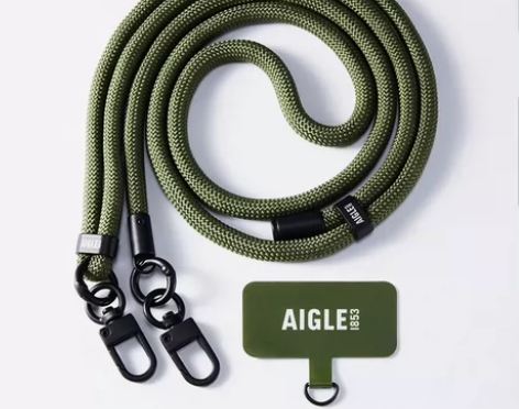 AIGLE 1853手机挂绳防摔挂脖绳子斜...