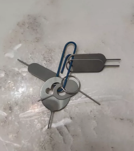 手机取卡针，1元一颗，不包邮，要邮寄的话加...