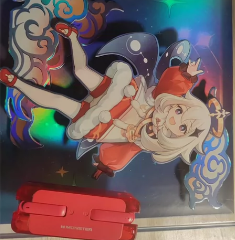 原神派蒙立牌，魔声XKT08游戏蓝牙耳机无...