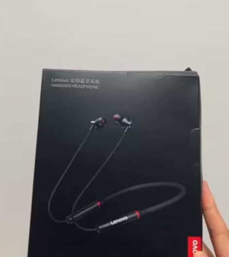 运动蓝牙耳机 塑封膜刚拆 全新 联想HE0...