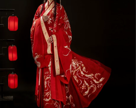 ?【九凤】如梦霓裳交领汉服女款中国风九凤，...