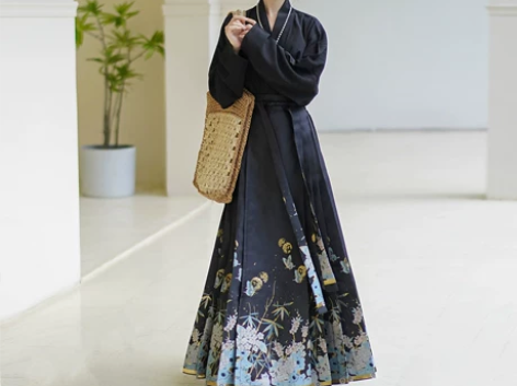 承前国风原创日常新中式2024新款明制织金...