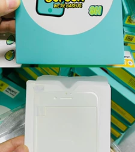 倍思PET软边防蓝光3D弧形钢化膜，适用于...