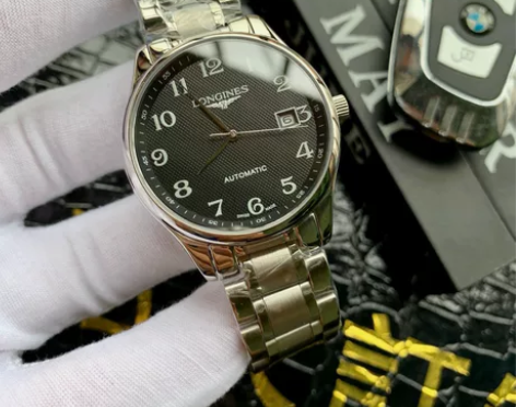 自己的浪琴名匠男表，男士全自动机械手表，外...