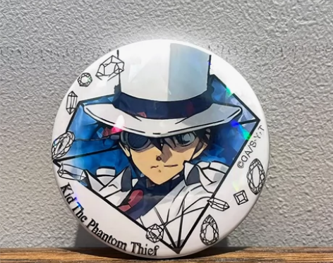 名侦探柯南周边钻石款吧唧怪盗基德小兰安室透...