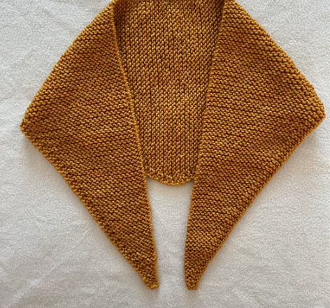 MP三角巾围巾 用线旧时光手染线，平铺长度...