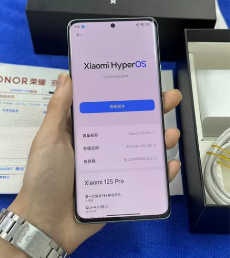 99 小米12S Pro原野绿配置: 12...