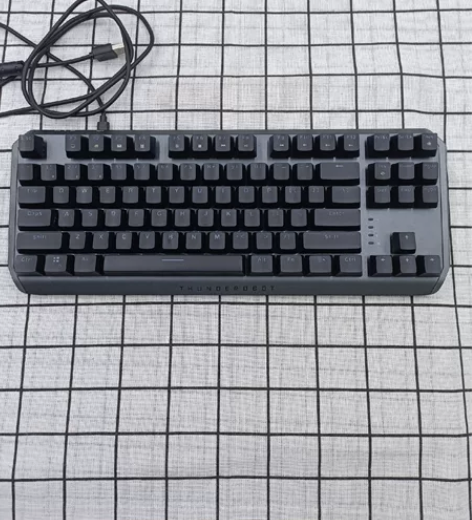 雷神玄龙KL5087R无线机械键盘双模 蓝...