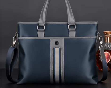 ?精品男包牛津布男士手提包包商务休闲单肩斜...