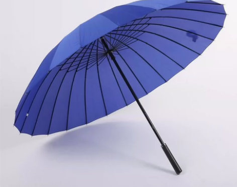 厂家清仓处理高品质16骨长柄雨伞男士复古商...