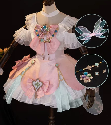 出瑶时之祈愿cos服 M码 里面包含裙子+...