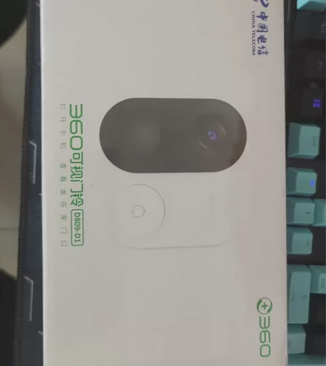 360可视门铃 全新未拆封 未使用 拍下不...