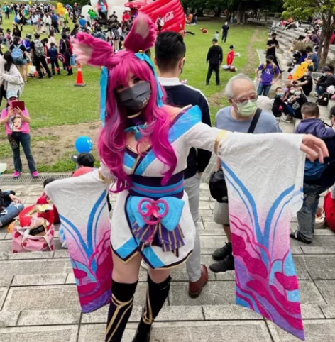 lol英雄联盟阿狸cos服九尾妖狐绽灵节灵...