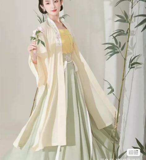 汐裳纪-东月分棠清风笺 多色款宋制汉服三件...