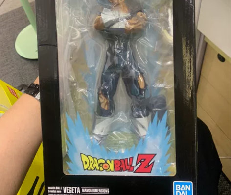 正版gros系列漫画色黑发贝吉塔，万代正版...