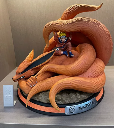 Tsume鸣人九尾，正常柜内拆摆，九尾背部...