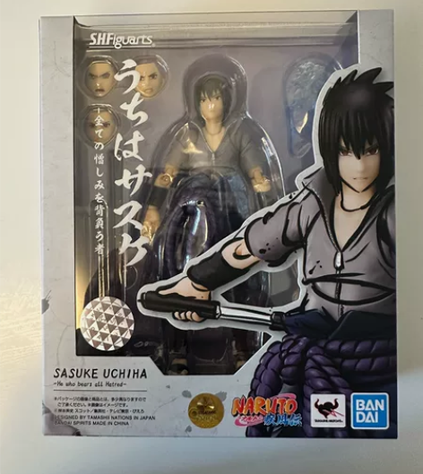 万代 SHF 宇智波佐助 火影忍者，退坑；...