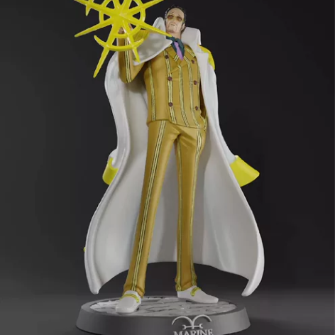 海贼王 海军本部大将 黄猿 波鲁萨利诺高精...