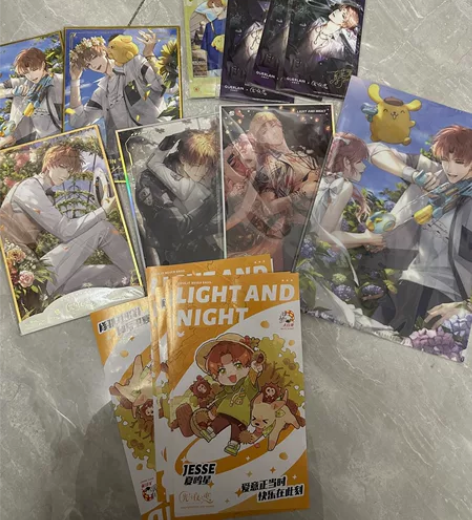 夏鸣星纸片set，可直拍，三丽鸥色纸，三丽...