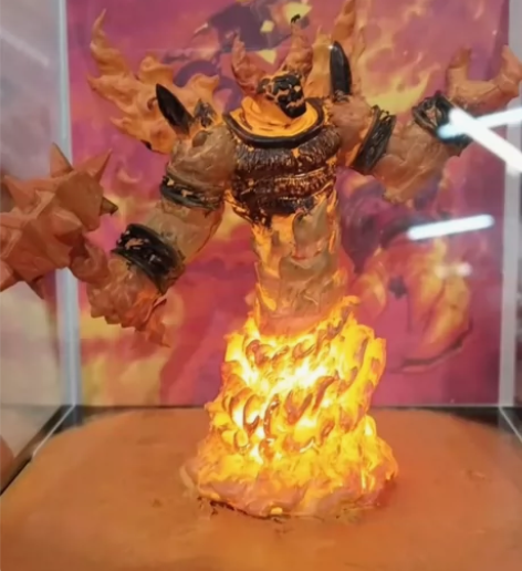 再见了魔兽，再见了青春，魔兽世界大螺丝手办...