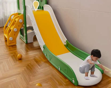 儿童滑滑梯室内家用小型宝宝滑梯折叠多功能小...