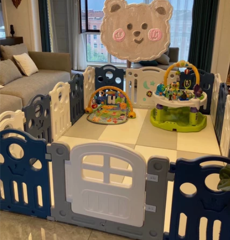 迈奇宝宝围栏1.8*2.5，九成新，只卖围...