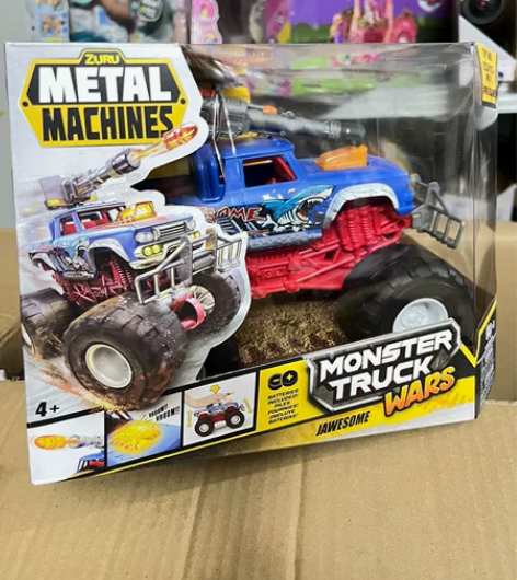 包邮全新正版zuru新款合金争霸怪兽鲨鱼大...