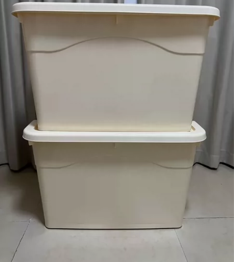 收纳箱家用特大号加厚塑料衣服储物箱整 理箱...