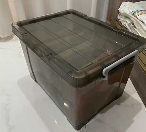 【清仓出】佳帮手透明收纳箱子大容量特大号家...